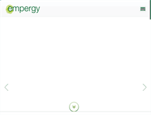 Tablet Screenshot of empergy.com